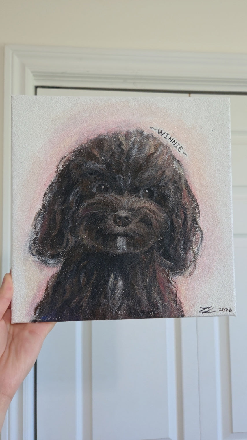 50% deposit of Custom Pet Portait Paintings